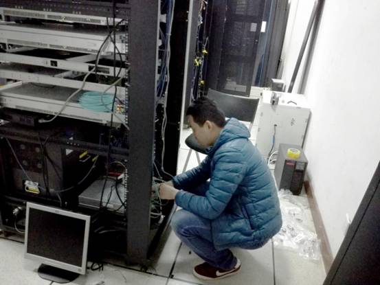 民航空管站服務器存儲施工